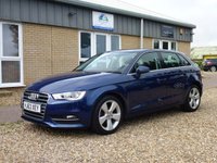 USED 2013 63 AUDI A3 2.0 TDI SPORT 5d 148 BHP www.suffolkcarcentre.co.uk - Located at Reydon