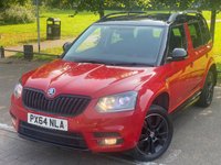 USED 2014 64 SKODA YETI 2.0 TDI MONTE CARLO TDI 168 BHP 4x4 RARE MONTE CARLO 4x4  EDITION