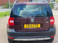 USED 2013 13 SKODA YETI 1.6 ELEGANCE GREENLINE II TDI CR 5d 103 BHP VERY RARE COLOUR COMBINATION