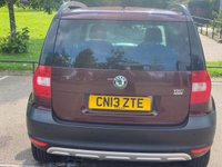 USED 2013 13 SKODA YETI 1.6 ELEGANCE GREENLINE II TDI CR 5d 103 BHP VERY RARE COLOUR COMBINATION