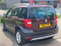 USED 2013 13 SKODA YETI 1.6 ELEGANCE GREENLINE II TDI CR 5d 103 BHP VERY RARE COLOUR COMBINATION