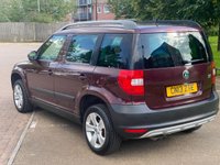 USED 2013 13 SKODA YETI 1.6 ELEGANCE GREENLINE II TDI CR 5d 103 BHP VERY RARE COLOUR COMBINATION