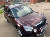 USED 2013 13 SKODA YETI 1.6 ELEGANCE GREENLINE II TDI CR 5d 103 BHP VERY RARE COLOUR COMBINATION