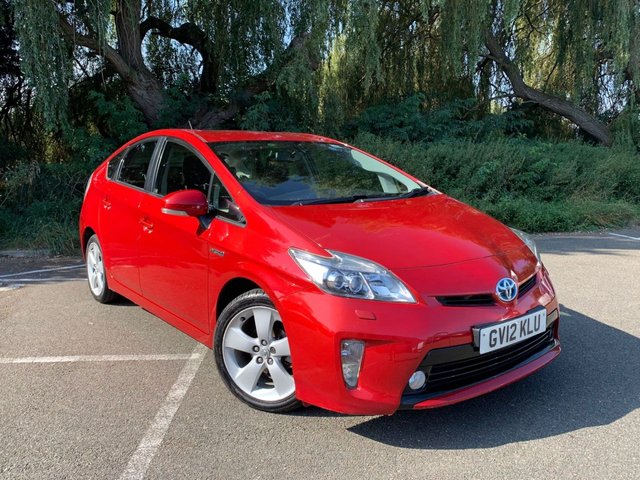 2012 12 TOYOTA PRIUS 1.8 T SPIRIT VVT-I  5d 99 BHP &pound;0 ROAD TAX / 70 MPG