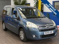 USED 2009 59 CITROEN BERLINGO 1.6 MULTISPACE VTR HDI 5d 90 BHP NICE TIDY EXAMPLE LADY OWNER 11 SERVICES TO 111K MILES CAMBELT AND WATER PUMP REPLACED AT 83K MILES