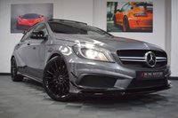 USED 2014 02 MERCEDES-BENZ A-CLASS 2.0 A45 AMG 4MATIC 5d 360 BHP PAN ROOF / AERO PACK / H&K
