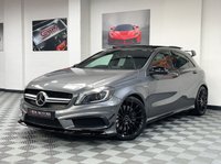 USED 2014 02 MERCEDES-BENZ A-CLASS 2.0 A45 AMG 4MATIC 5d 360 BHP PAN ROOF / AERO PACK / H&K