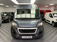 USED 2021 70 PEUGEOT BOXER 2.2 BLUEHDI 435 L4H2 PROFESSIONAL EXLWB 140 BHP XLWB FACTORY SAT NAV AIR CON & 6 MONTHS WARRANTY
