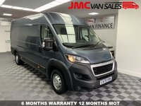 USED 2021 70 PEUGEOT BOXER 2.2 BLUEHDI 435 L4H2 PROFESSIONAL EXLWB 140 BHP XLWB FACTORY SAT NAV AIR CON & 6 MONTHS WARRANTY