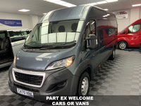 USED 2021 70 PEUGEOT BOXER 2.2 BLUEHDI 435 L4H2 PROFESSIONAL EXLWB 140 BHP XLWB FACTORY SAT NAV AIR CON & 6 MONTHS WARRANTY