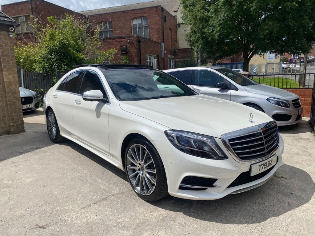 USED 2017 MERCEDES-BENZ S-CLASS 3.0 S 350 D AMG LINE PREMIUM 4d 255 BHP FULL PANORAMIC GLASS SUNROOF