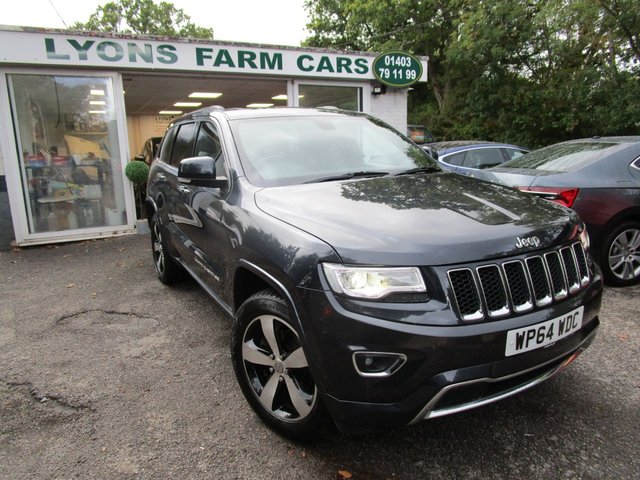 2014 64 Jeep Grand Cherokee 3.0 V6 CRD OVERLAND 5d 247 BHP AUTOMATIC FOUR WHEEL DRIVE