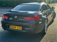 USED 2014 64 BMW 6 SERIES 3.0 640D M SPORT GRAN COUPE 4d 309 BHP 
