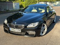 USED 2014 64 BMW 6 SERIES 3.0 640D M SPORT GRAN COUPE 4d 309 BHP 