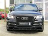 USED 2015 64 AUDI Q5 3.0 SQ5 TDI QUATTRO 5d 309 BHP Finished in MYTHOS BLACK metalic with contrasting FULL EBONY HEATED ELECTRIC SEATS. This Audi SQ5 is a high-performance family SUV that offers comfort, style and performance. In fact this SQ5 is faster than some hot hatches on the market today. Features include, Sat Nav, DAB, Heated leather seats. 21" Alloys, DAB, Rear and Front Spoilers, Power Boot, Cruise Control and much more. Dealer serviced at 16542 miles, 30752 miles, 39739 miles and on arrival at 89975 miles.