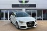 USED 2014 14 AUDI A1 1.4 SPORTBACK TFSI S LINE 5d 122 BHP GLACIEW WHITH-BLACK CONTRAST ROOF.