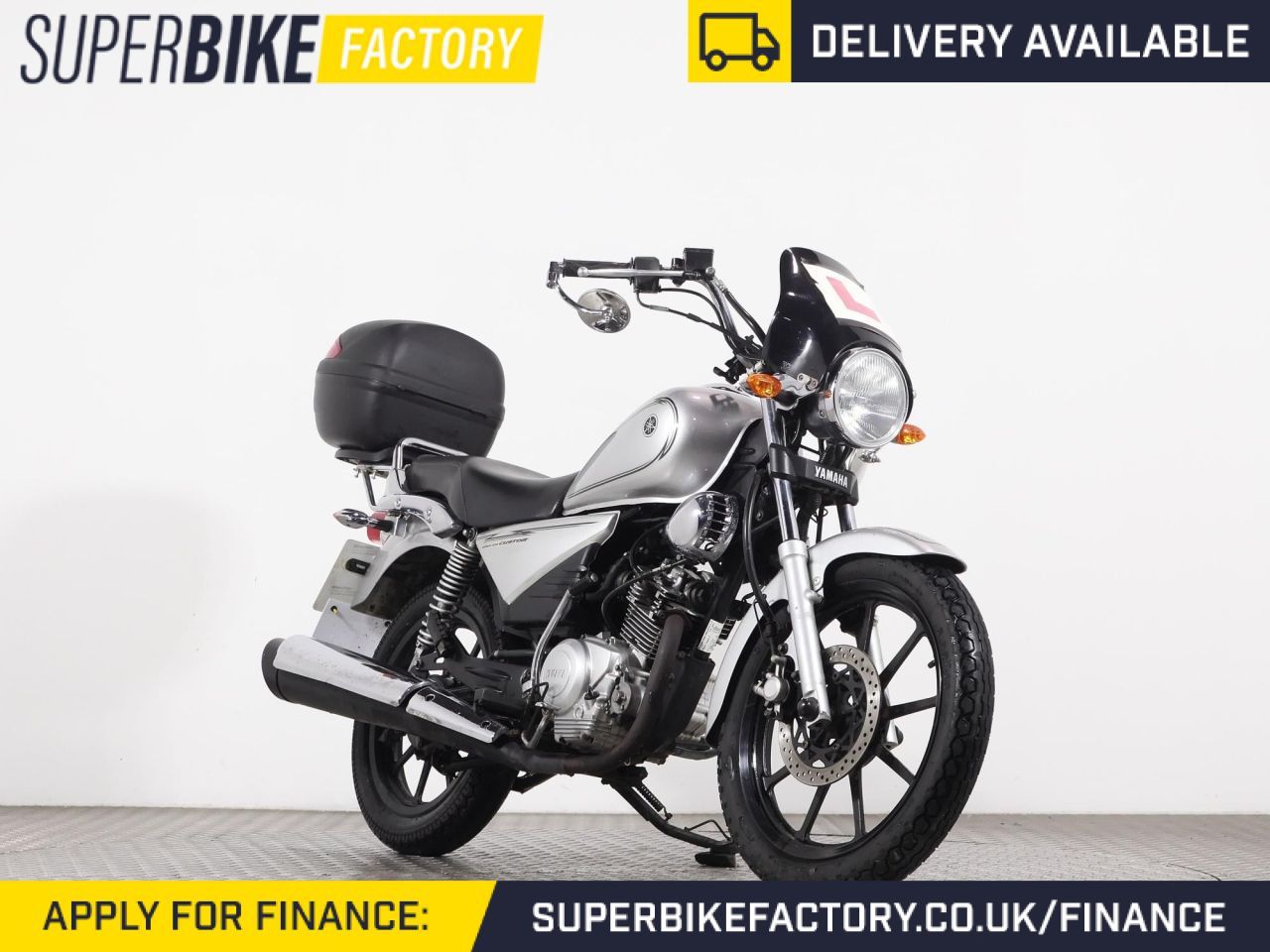 2012 YAMAHA YBR SILVER with 5501 miles Used Motorbikes Dealer