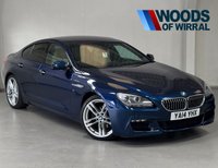 USED 2014 14 BMW 6 SERIES 3.0 640D M SPORT GRAN COUPE 4d 309 BHP 