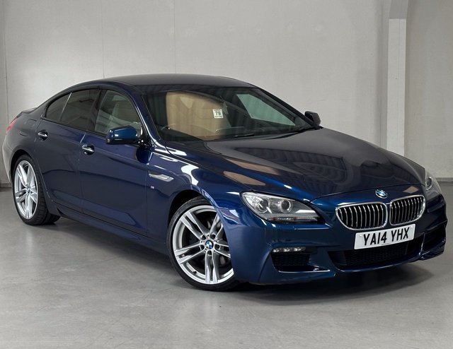2014 14 BMW 6 Series 3.0 640D M SPORT GRAN COUPE 4d 309 BHP