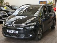 USED 2016 16 CITROEN C4 GRAND PICASSO 2.0 BLUEHDI EXCLUSIVE PLUS 5d 148 BHP EURO 6 CAZ ULEZ COMPLIANT &pound;35 ROAD TAX SAT NAV PANORAMIC SUNROOF REAR CAMERA 2 OWNERS 7 SERVICES TO 97K MILES