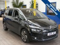 USED 2016 16 CITROEN C4 GRAND PICASSO 2.0 BLUEHDI EXCLUSIVE PLUS 5d 148 BHP EURO 6 CAZ ULEZ COMPLIANT &pound;35 ROAD TAX SAT NAV PANORAMIC SUNROOF REAR CAMERA 2 OWNERS 7 SERVICES TO 97K MILES
