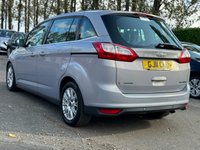 USED 2011 11 FORD GRAND C-MAX 2.0 TITANIUM TDCI 5d 138 BHP FRONT AND REAR PARKING SENSORS +  CRUISE CONTROL +  DAB RADIO +  AUX +  BLUETOOTH +  DUAL ZONE CLIMATE CONTROL +  FRONT SCREEN DEFOGGER +  AUTO RETRACTABLE MIRRORS +  KEY LESS START +  16 INCH ALLOY WHEELS +