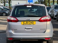 USED 2011 11 FORD GRAND C-MAX 2.0 TITANIUM TDCI 5d 138 BHP FRONT AND REAR PARKING SENSORS +  CRUISE CONTROL +  DAB RADIO +  AUX +  BLUETOOTH +  DUAL ZONE CLIMATE CONTROL +  FRONT SCREEN DEFOGGER +  AUTO RETRACTABLE MIRRORS +  KEY LESS START +  16 INCH ALLOY WHEELS +