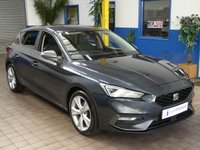 USED 2020 70 SEAT LEON 1.5 TSI EVO FR 5d 129 BHP 3 SEAT SAT NAV PARKING SENSORS GENUINE LOW MILES 1 OWNER 6 MONTHS GOLD WARRANTY
