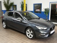 USED 2020 70 SEAT LEON 1.5 TSI EVO FR 5d 129 BHP 3 SEAT SAT NAV PARKING SENSORS GENUINE LOW MILES 1 OWNER 6 MONTHS GOLD WARRANTY