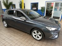 USED 2020 70 SEAT LEON 1.5 TSI EVO FR 5d 129 BHP 3 SEAT SAT NAV PARKING SENSORS GENUINE LOW MILES 1 OWNER 6 MONTHS GOLD WARRANTY