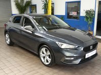 USED 2020 70 SEAT LEON 1.5 TSI EVO FR 5d 129 BHP 3 SEAT SAT NAV PARKING SENSORS GENUINE LOW MILES 1 OWNER 6 MONTHS GOLD WARRANTY