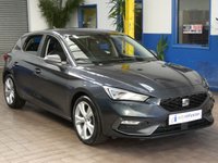 USED 2020 70 SEAT LEON 1.5 TSI EVO FR 5d 129 BHP 3 SEAT SAT NAV PARKING SENSORS GENUINE LOW MILES 1 OWNER 6 MONTHS GOLD WARRANTY