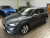 USED 2020 70 SEAT LEON 1.5 TSI EVO FR 5d 129 BHP 3 SEAT SAT NAV PARKING SENSORS GENUINE LOW MILES 1 OWNER 6 MONTHS GOLD WARRANTY