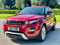 USED 2013 63 LAND ROVER RANGE ROVER EVOQUE 2.2 SD4 DYNAMIC 5d 190 BHP 2 KEYS  + FULL SERVICE HISTORY