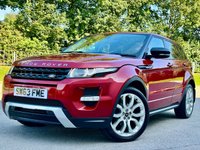 USED 2013 63 LAND ROVER RANGE ROVER EVOQUE 2.2 SD4 DYNAMIC 5d 190 BHP 2 KEYS  + FULL SERVICE HISTORY