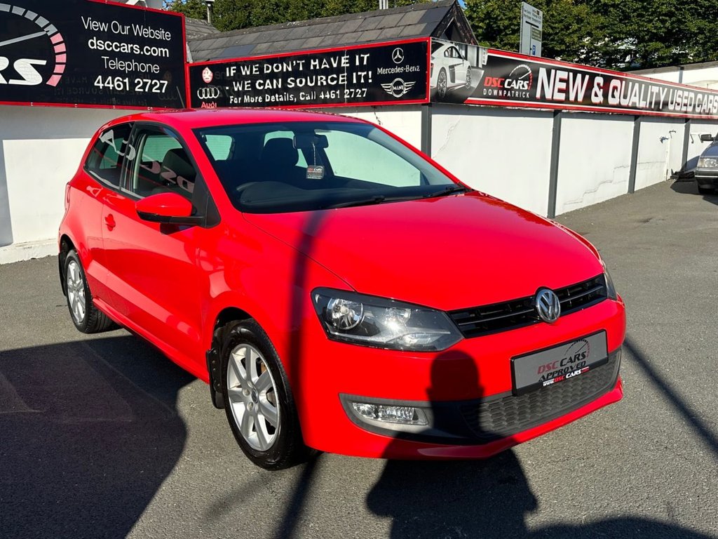 USED 2014 VOLKSWAGEN POLO 1.2 MATCH EDITION 3d 59 BHP LOW INSURANCE
