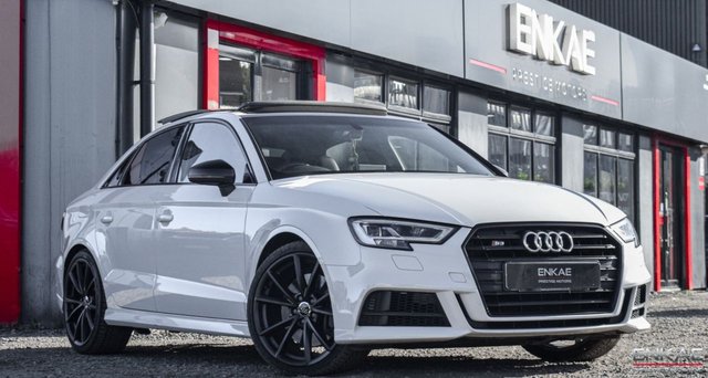 2017 67 Audi S3 2.0 S3 TFSI QUATTRO BLACK EDITION 4d 306 BHP