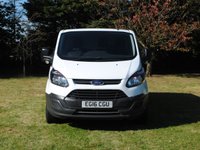 USED 2016 16 FORD TRANSIT CUSTOM 2.0 290 LR P/V 104 BHP NO VAT - www.suffolkcarcentre.co.uk - Located at Reydon