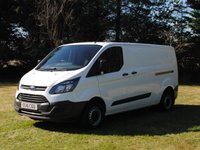 USED 2016 16 FORD TRANSIT CUSTOM 2.0 290 LR P/V 104 BHP NO VAT - www.suffolkcarcentre.co.uk - Located at Reydon