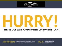 USED 2016 16 FORD TRANSIT CUSTOM 2.0 290 LR P/V 104 BHP NO VAT - www.suffolkcarcentre.co.uk - Located at Reydon