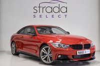 USED 2015 65 BMW 4 SERIES 3.0 430D M SPORT 2d 255 BHP + HUGE SPECIFICATION +LOW MILEAGE+