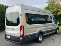 USED 2016 16 FORD TRANSIT 460 TDCI 125 L4H3 TREND 17 SEAT MINIBUS [ A/C ] HIGH ROOF DRW  AIR CON STUNNING EXAMPLE