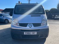 USED 2010 60 RENAULT TRAFIC 2.0 LL29 DCI S/R 115 BHP ROOF RACK, SECURITY LOCKS, LADDER