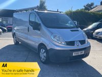USED 2010 60 RENAULT TRAFIC 2.0 LL29 DCI S/R 115 BHP ROOF RACK, SECURITY LOCKS, LADDER
