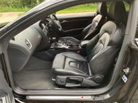 USED 2014 64 AUDI A5 2.0 TDI QUATTRO BLACK EDITION S/S 2d 174 BHP 2014/64reg 'LIMITED EDITION' AUDI A5 2.0 TDi 'BLACK EDITION' AUTOMATIC COUPE 2DR - FULL S-EMBOSSED HEATED BLACK LEATHER - ROTOR DESIGN ALLOY WHEELS - SATELLITE NAVIGATION - 2 FORMER KEEPERS - SERVICE HISTORY