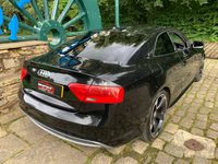 USED 2014 64 AUDI A5 2.0 TDI QUATTRO BLACK EDITION S/S 2d 174 BHP 2014/64reg 'LIMITED EDITION' AUDI A5 2.0 TDi 'BLACK EDITION' AUTOMATIC COUPE 2DR - FULL S-EMBOSSED HEATED BLACK LEATHER - ROTOR DESIGN ALLOY WHEELS - SATELLITE NAVIGATION - 2 FORMER KEEPERS - SERVICE HISTORY
