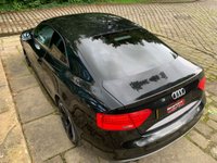 USED 2014 64 AUDI A5 2.0 TDI QUATTRO BLACK EDITION S/S 2d 174 BHP 2014/64reg 'LIMITED EDITION' AUDI A5 2.0 TDi 'BLACK EDITION' AUTOMATIC COUPE 2DR - FULL S-EMBOSSED HEATED BLACK LEATHER - ROTOR DESIGN ALLOY WHEELS - SATELLITE NAVIGATION - 2 FORMER KEEPERS - SERVICE HISTORY