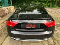 USED 2014 64 AUDI A5 2.0 TDI QUATTRO BLACK EDITION S/S 2d 174 BHP 2014/64reg 'LIMITED EDITION' AUDI A5 2.0 TDi 'BLACK EDITION' AUTOMATIC COUPE 2DR - FULL S-EMBOSSED HEATED BLACK LEATHER - ROTOR DESIGN ALLOY WHEELS - SATELLITE NAVIGATION - 2 FORMER KEEPERS - SERVICE HISTORY