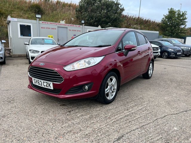 2013 63 Ford Fiesta 1.0 ZETEC 5d 99 BHP