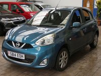 USED 2014 14 NISSAN MICRA 1.2 ACENTA 5d 79 BHP NICE TIDY EXAMPLE LOW MILEAGE CAZ AND ULEZ COMPLIANT